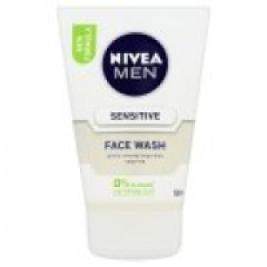 Nivea for Men face wash, sensitive £2.00