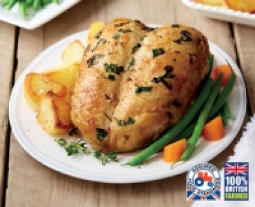 British Chicken Crown with a Pork, Sage & Onion Stuffing £3.79