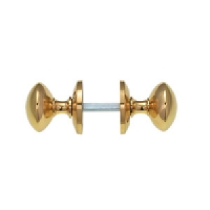 Wickes Victorian Mortice Knob Polished Brass Finish £11.26