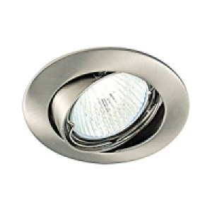 Wickes  Classic Tilted Downlight Satin Nickel