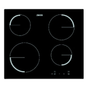 Zanussi ZEV6240FBA 4 Zone Ceramic Hob Black 600mm £309.00