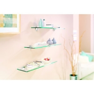 Wickes Shelf Glass 8x200x600mm £10.99
