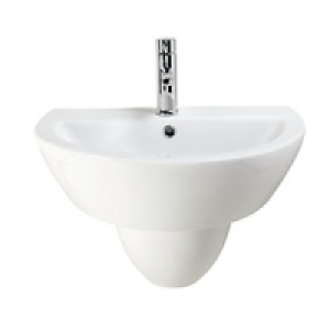Wickes Avalon Basin with Semi Pedestal 630mm