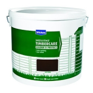 Wickes Shed & Fence Timbercare Light Brown 6L