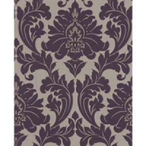 Superfresco Easy Majestic Decorative Wallpaper Plum 10m