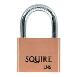Squire LN5 Lion Padlock Brass 50mm £8.99