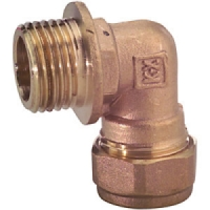 Wickes Compression Male Elbow 19 x 22mm £2.49