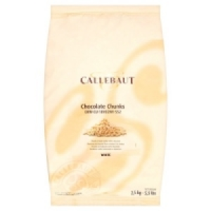 Barry Callebaut White Chocolate Bakestable Chunks 2.5KG