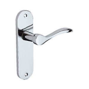 Wickes Elda Latch Handle Polished Chrome Finish £13.65