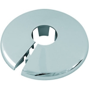 Wickes Pipe Collars Chrome 15mm (Pack of 5) £2.26