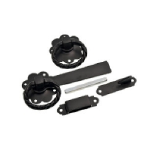 Wickes Twisted Gate Latch Black £9.49