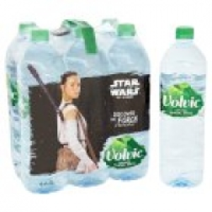 Volvic natural mineral water. &pound;3.50