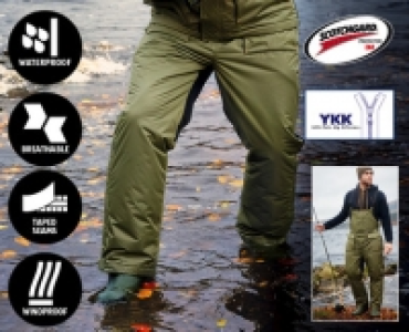 Mens Padded Fishing Trousers