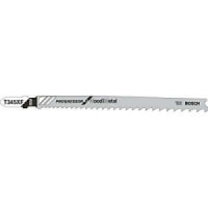 Bosch T345 x F Wood Jigsaw Blade Pack 5