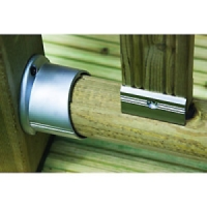 Wickes  Wickes Axxys Deck Fixing Kit Silver