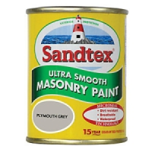 Sandtex Smooth Masonry Plymouth Grey 150ml £2.48