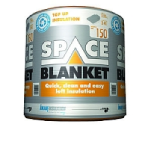 Knauf 150mm Space Blanket Loft Insulation Roll 1.97m2 £11.99
