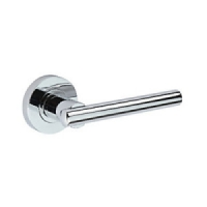 Wickes Dino Round Rose Handle Polished Chrome Finish £14.25