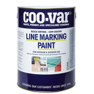 Coo-var Low Odour Line Marking Paint Yellow 5L £49.99