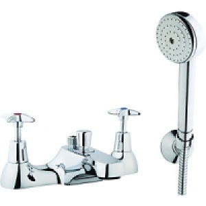 Wickes Trade Plus Bath Shower Mixer Chrome £56.99