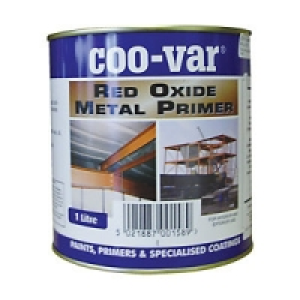 Coo-var Red Oxide Metal Primer 1L £6.99