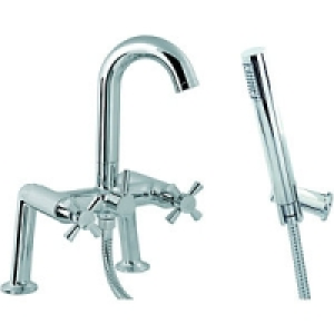 Wickes Manila Bath Shower Mixer Chrome