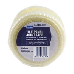 Wickes Tile Panel Joint Tape 20m £5.69