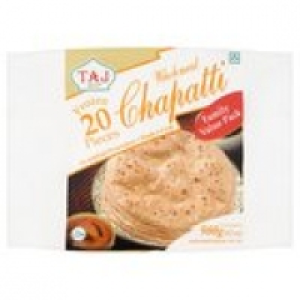 Taj 20 Wholemeal Chappatis