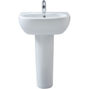 Wickes Trento Basin with Full Pedestal 600mm £137.50