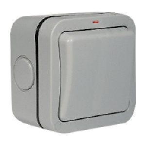 Masterplug IP66 20A Double Pole Switch 1 Gang WP30