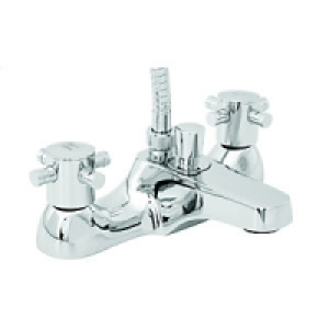 Wickes Orian Contemporary Bath Shower Mixer Chrome