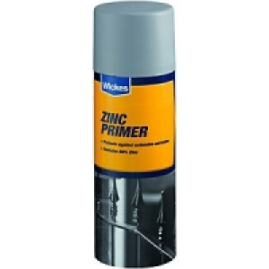 Wickes All Purpose Zinc Primer Spray Paint 400ml