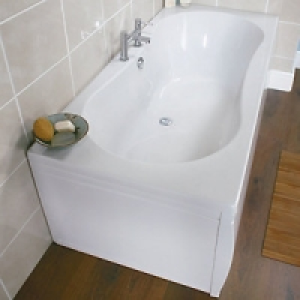 Wickes End Bath Panel White 700mm