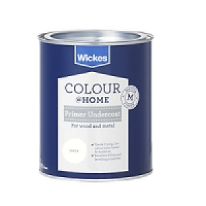 Wickes Water Based Primer Undercoat White 750ml &pound;12.79