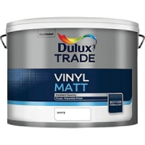 Dulux Trade Vinyl Matt Emulsion Paint White 10L £38.00