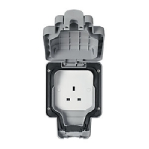 MK Masterseal Plus 13A 1G Unswitched Socket £17.99
