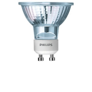 Philips 50W GU10 Halogen Spot Bulb 3 Pack