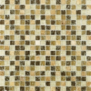 Wickes Ice Cracked Sahara Mosaic Tile 300 x 300mm