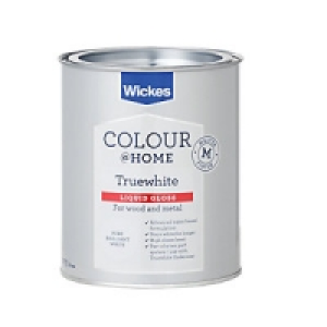 Wickes Truewhite Liquid Gloss Paint - Pure Brilliant White 7 £11.99