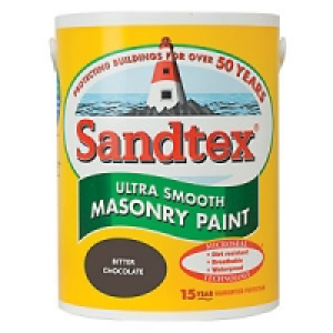 Sandtex Smooth Masonry Bitter Chocolate 5L £29.00