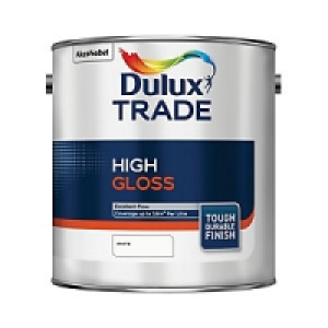 Dulux Trade High Gloss Paint White 2.5L £19.73