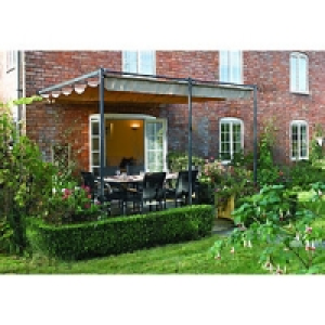 Rowlinson St. Tropez Retractable Canopy 2.7x3.3x2.7m Grey £249.99