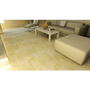 Wickes Soria Hickory Beige Wood Effect Ceramic Tile £10.79