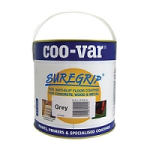 Coo-var Suregrip Anti-slip Floor Paint Grey 2.5L £29.99