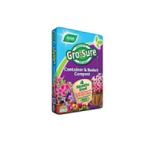 Westland Gro-Sure Container and Basket Compost with 4 Month  £2.99