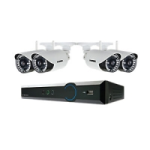 Lorex LH04141TC4WP 720P Hd 4 Input with 4 Bullet Camera 1TB