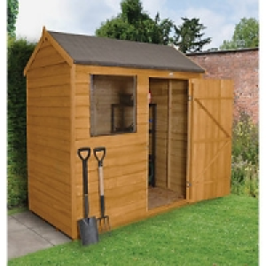 Wickes Overlap Dip Treated Reverse Apex Shed 6 x 4 £219.99