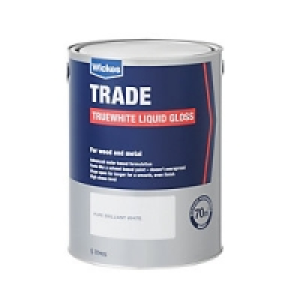 Wickes Truewhite Liquid Gloss Paint - Pure Brilliant White 5 £29.99