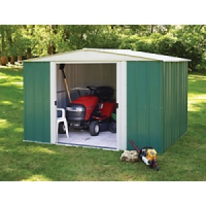 Rowlinson Metal Apex Shed Without Floor 10x8