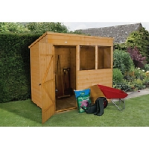 Wickes Shiplap Dip Treated Pent Shed 7 x 5